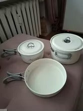Naturehike Camping Cookware Set Lightweight Non-Stick Pots, Pan & Kettle for Outdoor Cooking