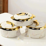 3-piece Insulated Lunch Box And Food Storage Container Set