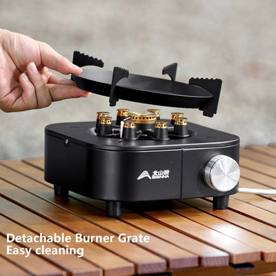 Portable Outdoor Gas Stove – High-Power Camping Burner