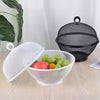 Stainless Steel Fruit Basket with Mesh Lid