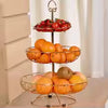 3-Tier Metal Wire Fruit & Dessert Stand