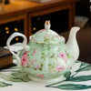 400ML British Style Porcelain Teapot Warmer Set