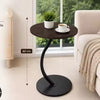 Modern C-Shaped Side Table for Sofa, Bed & Living Room