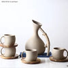 1300ml Ceramic Water Pitcher – Large Capacity Hot & Cold Drink Jug