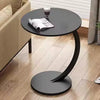 Modern C-Shaped Side Table for Sofa, Bed & Living Room