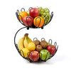 3-Tier Metal Wire Fruit & Dessert Stand
