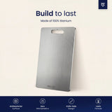 Premium Titanium Cutting Board Hygienic & Durable