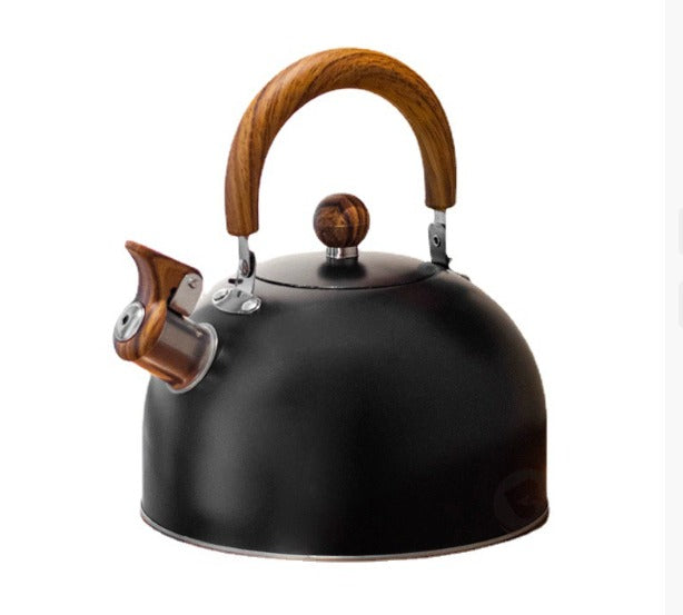 Whistling Stovetop Kettle with Wood Handle