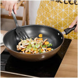 Copper Non Stick Cookware Set With Glass Lids