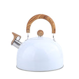 Whistling Stovetop Kettle with Wood Handle